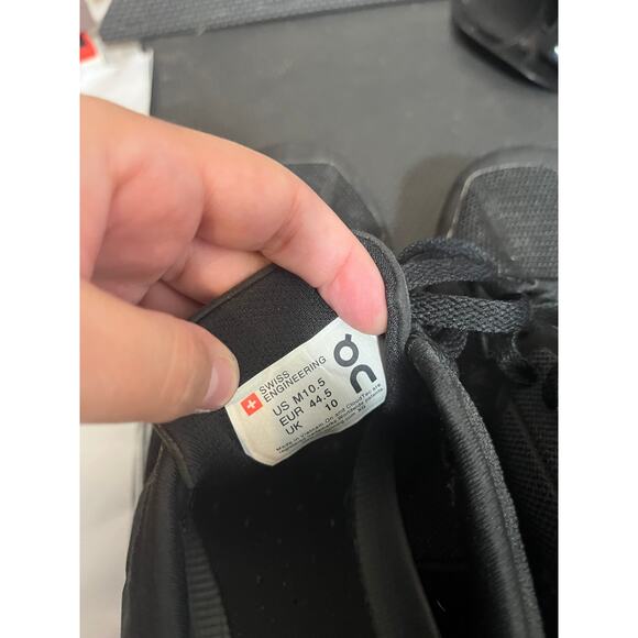 On Cloud X Black/Asphalt Men’s Running Shoes Sneakers Size 10.5 Athletic - Picture 8 of 8